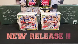 NEW RELEASE!!! 2024 Bowman Baseball Mega Box Rip...