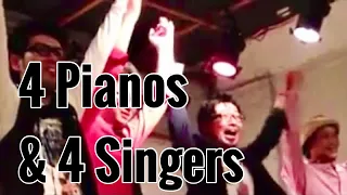 【歌詞&和訳付き】4人のボーカルが歌うPiano Man (Billy Joel)