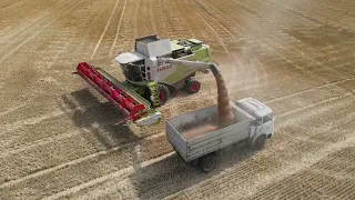 🌾 Amazing Harvest in Slovakia! 🚜🌾 | CLAAS Lexxion 760 🌾🌟