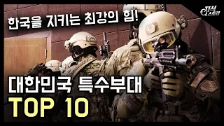 대한민국 특수부대 TOP 10 / 한국을 지키는 최강의 힘! [지식스토리]