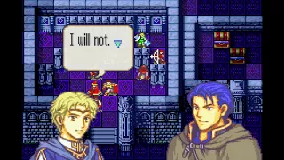 Hector/Zephiel Talk Battle Before Dawn Fire Emblem 7