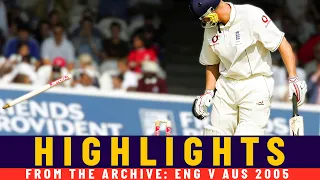 The Start of the Greatest Ashes Series Ever! | Classic Match | England v Australia 2005 | Lord's