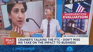Don't panic about FTC interventions, companies are remarkably adept, says Jim Cramer