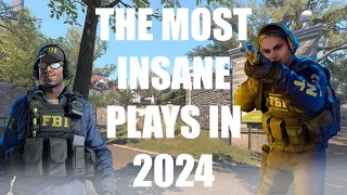 THE MOST INSANE PRO PLAYS 2024 | Fragmovie