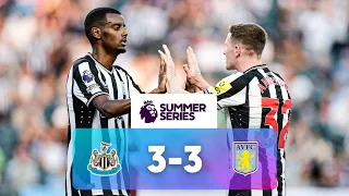 Newcastle 3 - 3 Aston Villa | Match Highlights | Premier League Summer Series