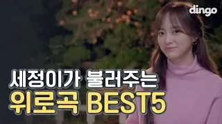 5 Songs That comfort my heart (SEJEONG) | Breathe, End of a day, Flower Way, Tunnel, U R |dingomusic