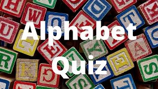 Alphabet Quiz - English Game