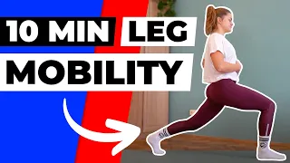 10MIN Beine dehnen für Anfänger l Beweglichkeit verbessern in der Hüfte