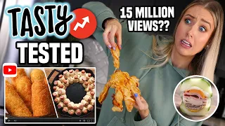 I TRIED TASTY Buzzfeed Recipes... SNACK FOOD: Were They Any Good?!