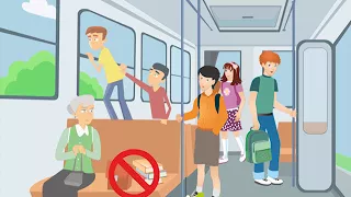 Общественный транспорт  правила поведения