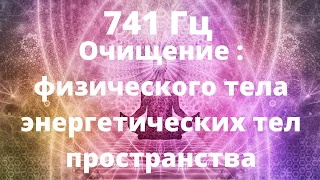 Частота 741 Гц очищает тело инфекций, энергетические тела и пространства от негативных воздействий