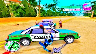 GTA Fight with Army and Police  || GTA Vice City ||  @gamezone6868