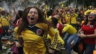 2014 World Cup: Anthem of Colombia by 50,000 fans