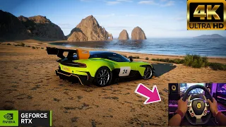 Aston Martin Vulcan AMR Pro Goliath | Forza Horizon 5 Gameplay | Thrustmaster TX 458 Italia Steering