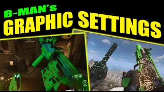 B-MAN's Graphics settings for WARZONE 2, MWII and DMZ, USING A NVIDIA RTX 3060 TI GRAPHIC CARD