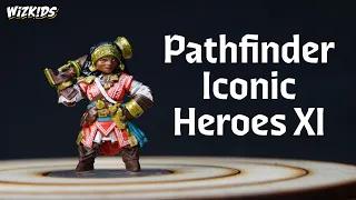 Reviewing  @WizKidsOfficial @PaizoInc Iconic Heroes XI Minis