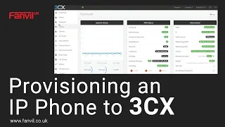 Provisioning an IP phone to 3CX