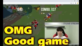 LOL Dodge Game | Faker Training | LOL Dodge Game High Score