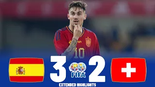 Spain vs Switzerland | Highlights | U21 International Friendly 24-03-2023