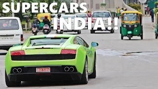 SUPERCARS IN INDIA (BANGALORE) SEPTEMBER 2016