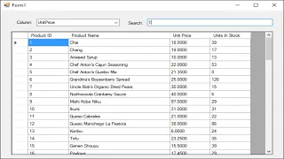 C# Tutorial - Search DataGridView by using TextBox | FoxLearn