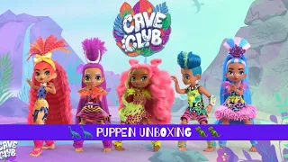 cave club puppen unboxing | mattel cave club dolls unboxing #caveclubdeutsch #caveclub