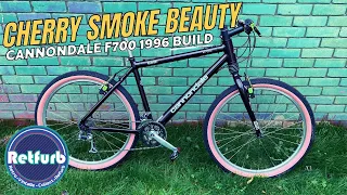 1996 Cannondale F700 Bike Restored & Transformed - 90's Restoration Rebuild - Vintage Retfurb Refurb