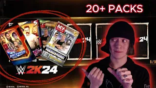 My BIGGEST pack opening yet! WWE 2K24 MyFACTION