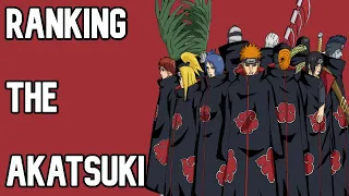 Ranking Akatsuki Members from Weakest to Strongest