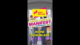 Keine Schublade! - Unser Junges Liberales Manifest zur Europawahl | Junge Liberale