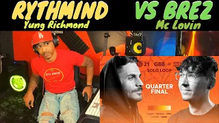 I'm HOTTT!! 🤬🤬  Rythmind vs BreZ | GRAND BEATBOX 2021 | Reaction