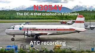 Alaska DC-4 CRASH | ATC recording (2 FATALITIES)