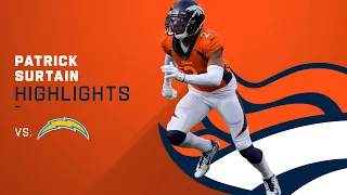 Patrick Surtain Highlights from Week 12 | Denver Broncos