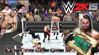 Weakest Link - 6-Man Ladder Match [Elimination] WWE 2K15 Gameplay, Commentary