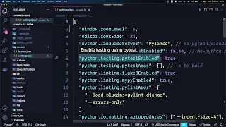 "Select Interpreter" sumiu da barra de status do VS Code para Python