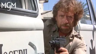 THE DELTA FORCE (1986) | Gunfight Car Chase Scene | MGM