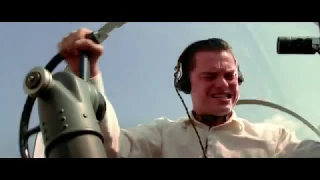 Aviator (2004) - plane crash scene (HD) ✈️