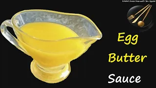 👉 Egg Butter Sauce / 👉 Book of recipes / Bon Appetit