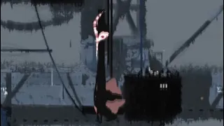 King Vulture experiences falling (RainWorld)