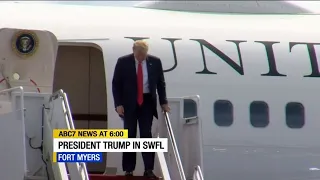 President Trump visits Fort Myers