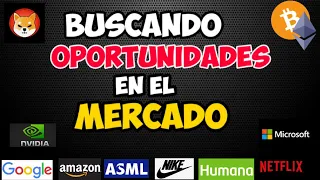 Oportunidades de Compra | Seguiremos Cayendo! BTC, SHIB, ETH, TSLA, NIKE, CRM, AMZN, ASML, NVIDIA,