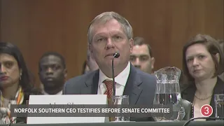 Norfolk Southern CEO apologizes for Ohio train derailment as he testifies before Senate committee