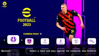 eFootball Pes 2023 Chelito Update New Kits Graphics HD English | PPSSPP Android Offline