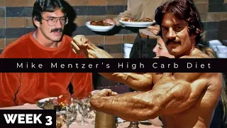 Mike Mentzer’s High Carb Muscle Building Diet | Week 3 #mikementzer #gymmotivation #bodybuilding