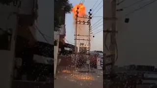 Transformer Blast 😮 Live Video || Live Accident(4)