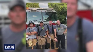 Charlotte, Huntersville Fire Departments mourn loss of 'strong spirit' veteran firefighter