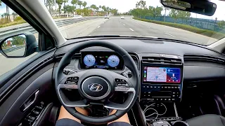 The New 2022 Hyundai TUCSON Limited POV Test Drive