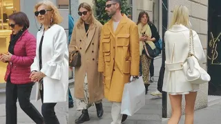 SPRING FASHION MOOD 🇮🇹 ALL AGES || MILAN STREET STYLE #whatarepeoplewearing #nyfw #voguekorea