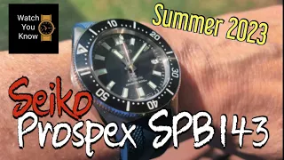 What I learned about the Seiko Prospex SPB143 and how I feel about it.