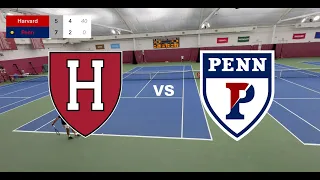 Tennis Harvard vs Penn (Ivy League)